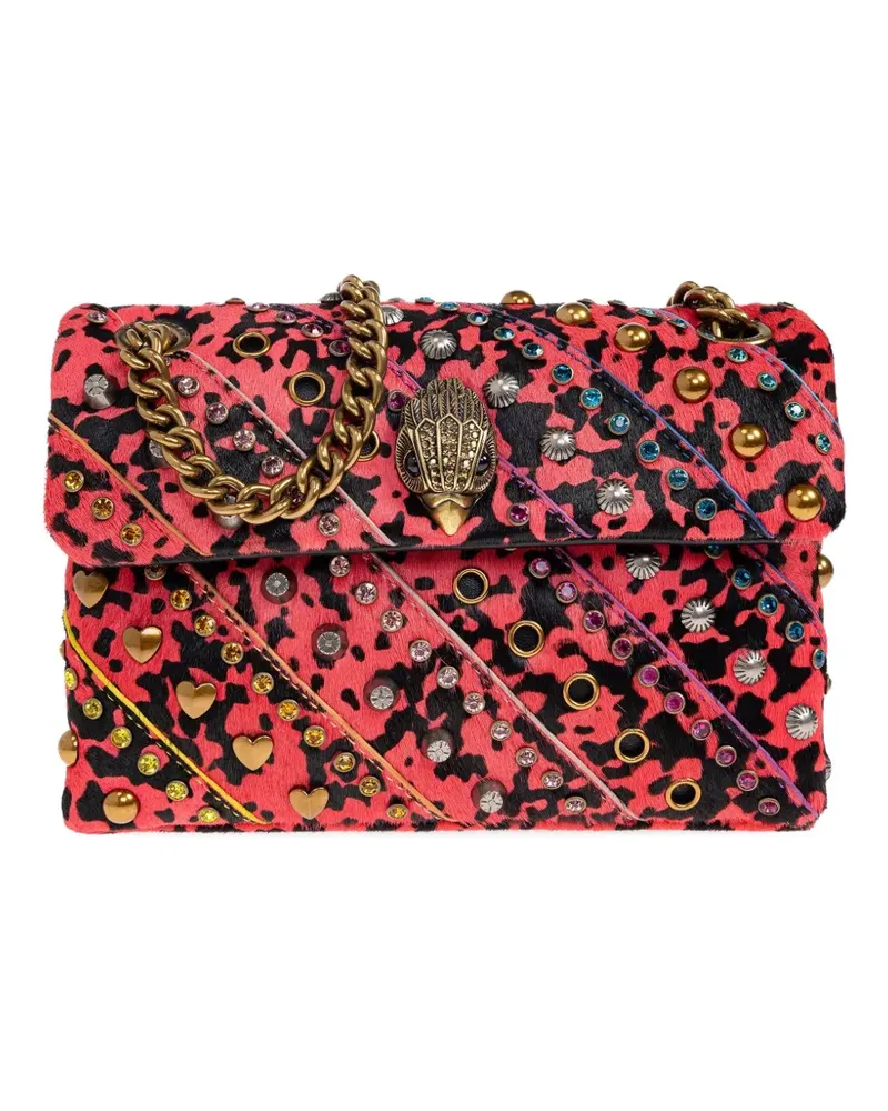 Kurt Geiger Tote Bag mit Leoparden-Print - Rot Rot