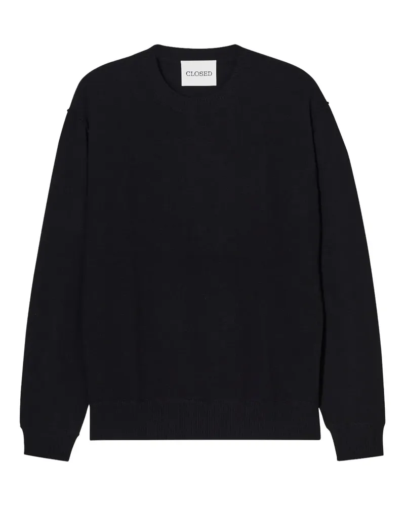 Closed Pullover mit Rundhalsausschnitt - Schwarz Schwarz