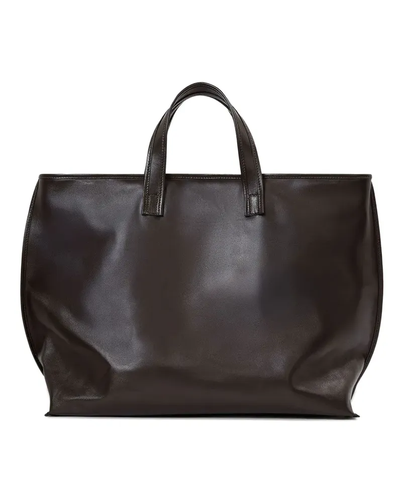 KASSL Handtasche aus Leder - Braun Braun