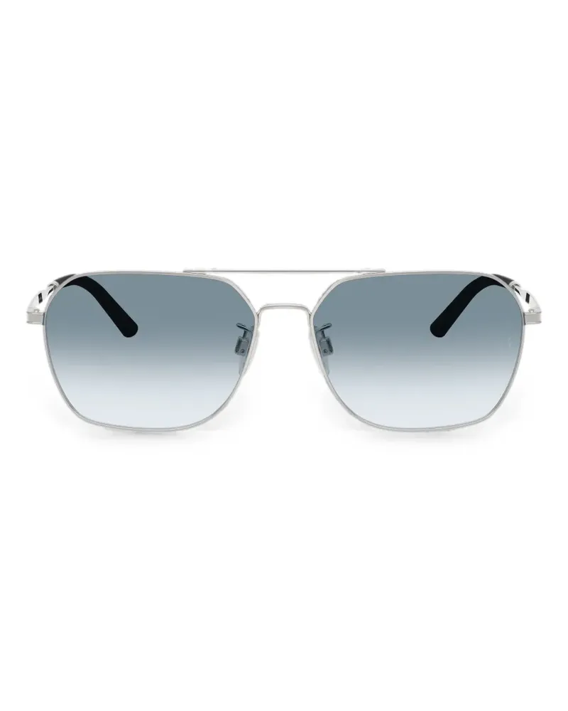 Oliver Peoples R-17 Pilotenbrille - Silber Silber