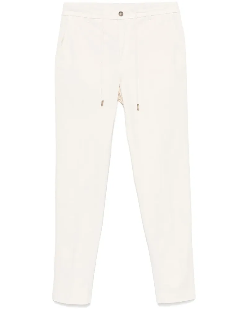 Peserico Hose mit Kordelzug - Nude Nude