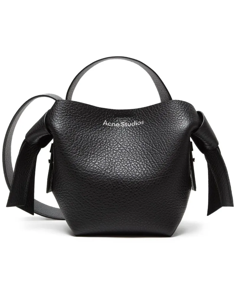 Acne Studios Mini Musubi Schultertasche - Schwarz Schwarz