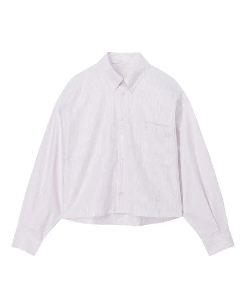 A.P.C. Gestreiftes Hemd - Violett Violett