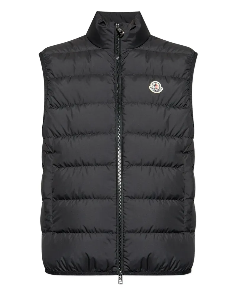 Moncler Contrin Daunenweste - Schwarz Schwarz