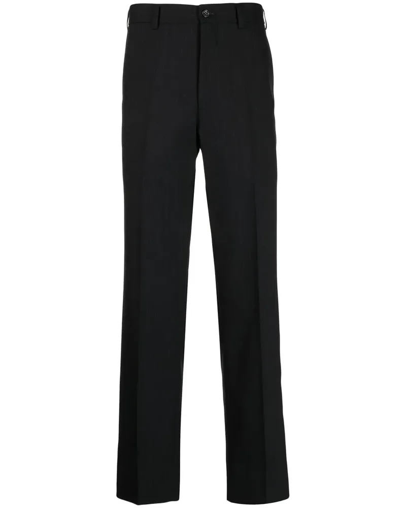 Comme des Garçons Hose mit Nadelstreifen - Schwarz Schwarz