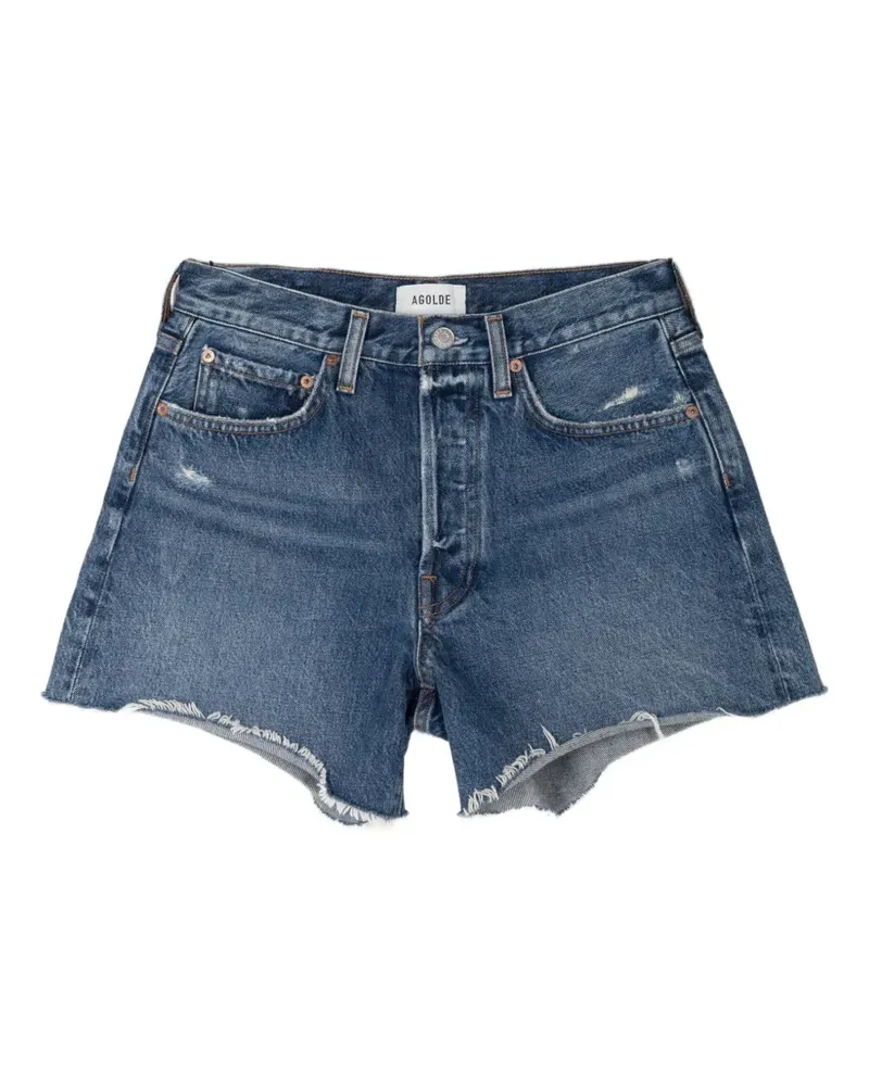 AGOLDE Parker ong short - Blau Blau