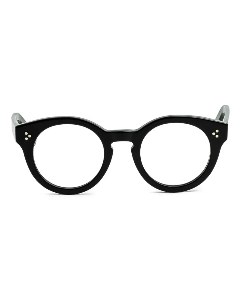 EPOS Elena Brille mit rundem Gestell - Schwarz Schwarz