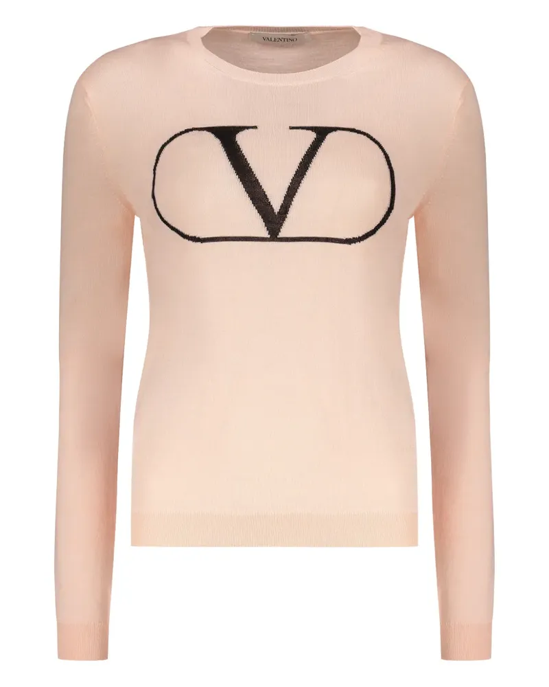 Valentino Garavani Pullover mit rundem Ausschnitt - Rosa Rosa