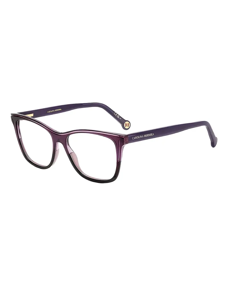 Carolina Herrera New York Brille mit eckigem Gestell - Violett Violett