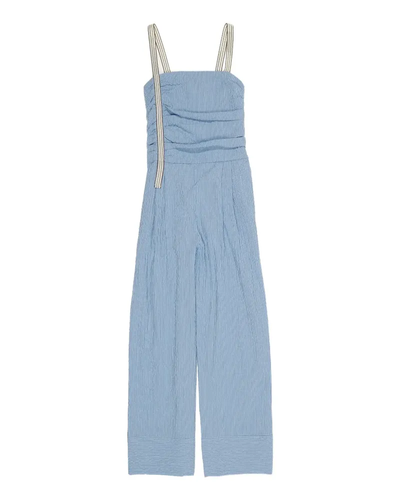 BIMBA Y LOLA Gestreifter Jumpsuit - Blau Blau