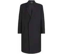 double-breasted wool-blend coat