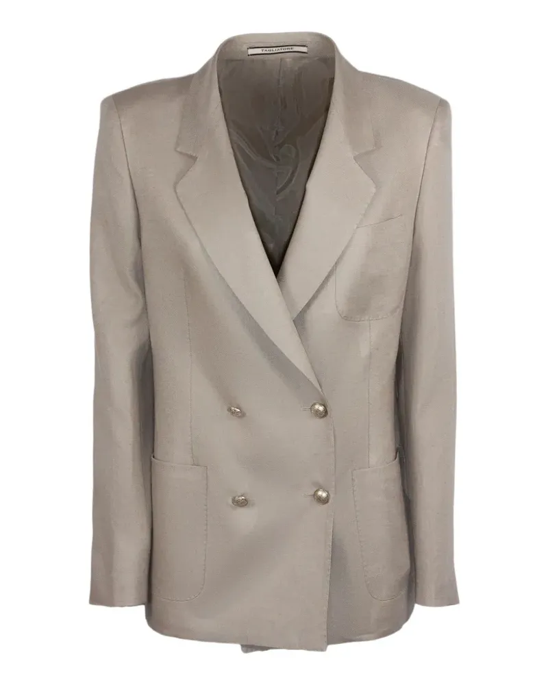 Tagliatore Nayade double-breasted blazer - Nude Nude