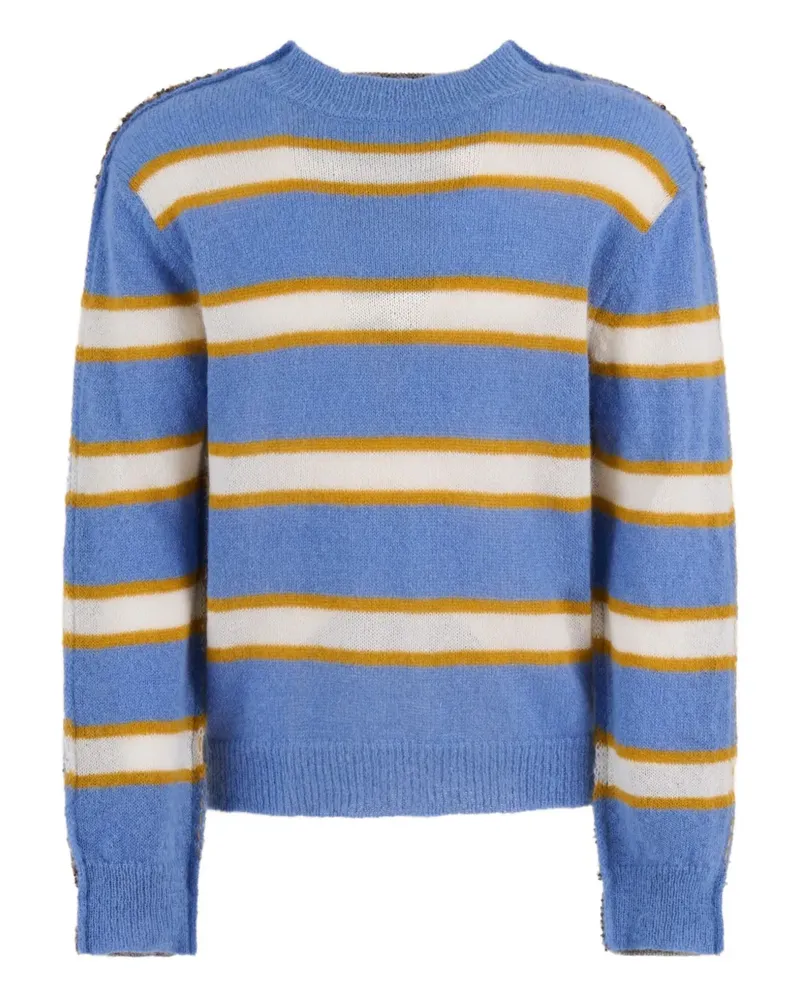 Marni Gestreifter Pullover - Blau Blau
