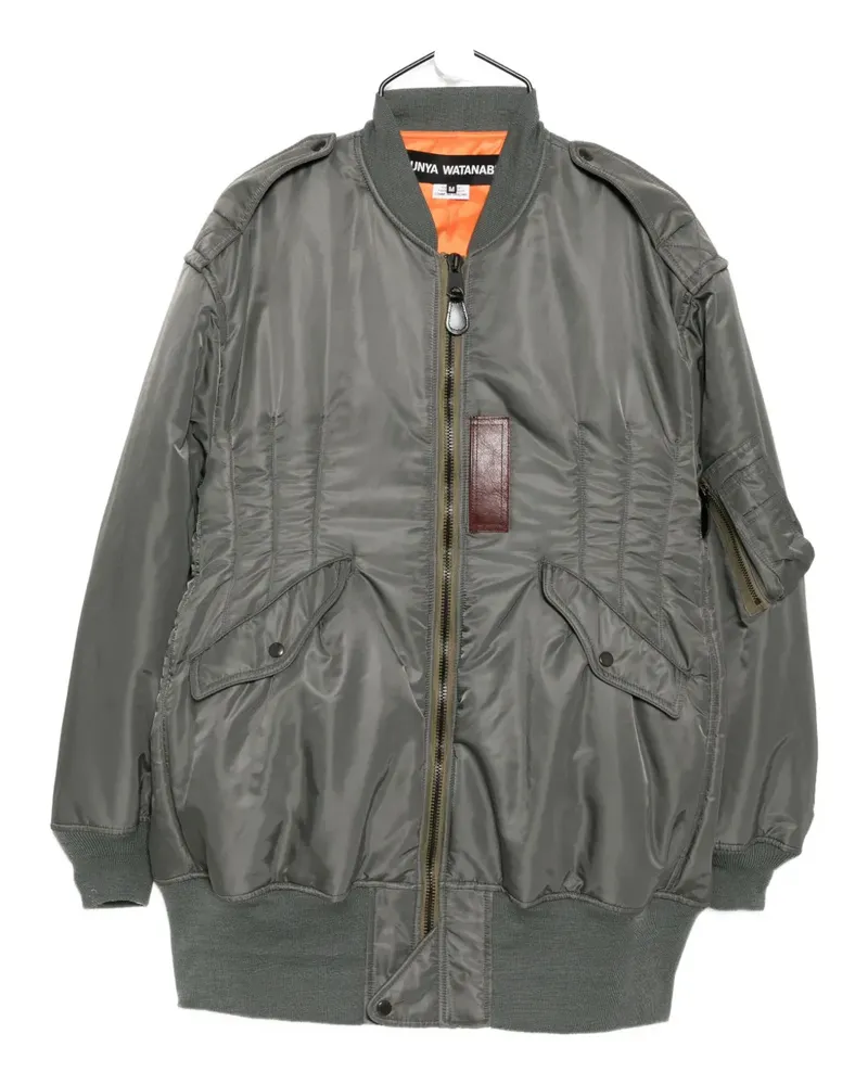 Junya Watanabe Gefütterter Mantel - Grün Grün