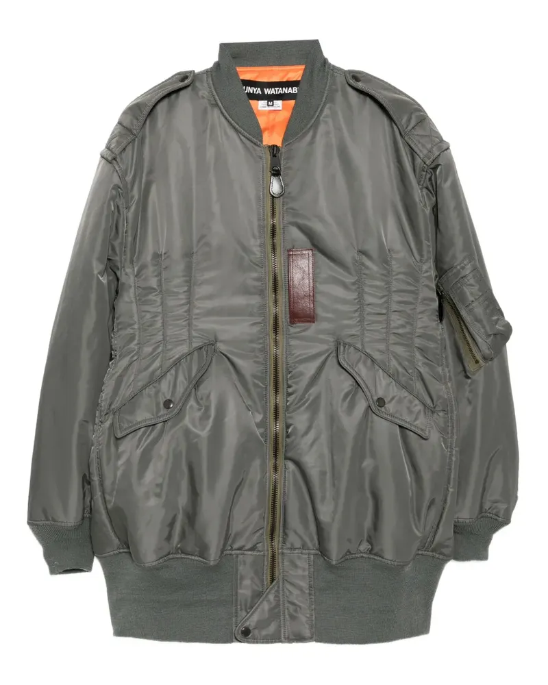 Junya Watanabe Gefütterter Mantel - Grün Grün