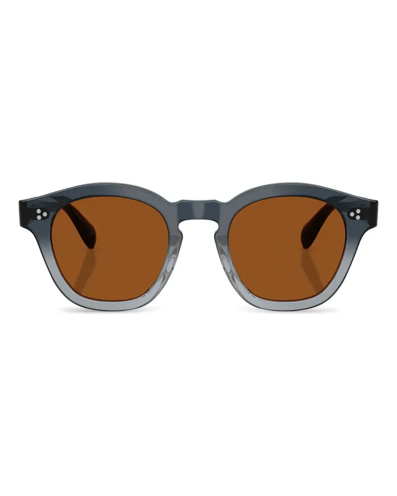 Oliver Peoples round-frame sunglasses - Grau Grau