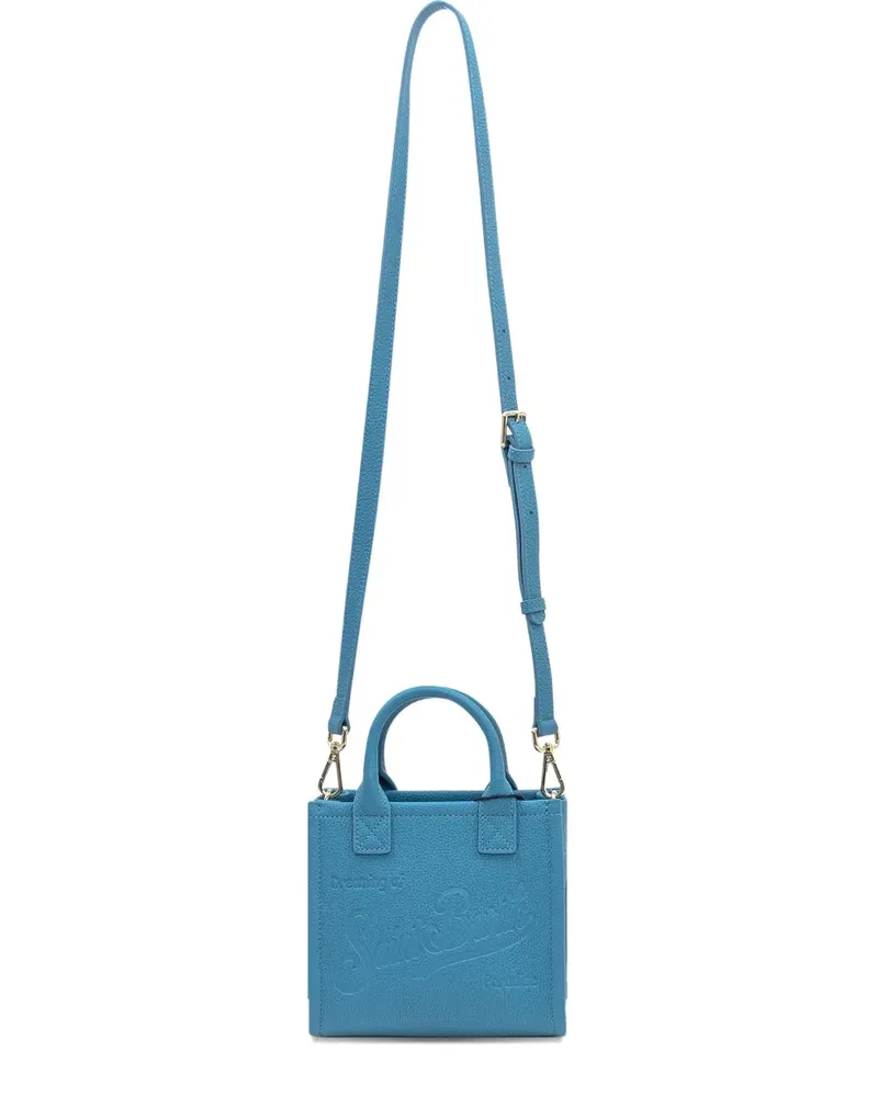 MC2 Saint Barth mini Vanity leather tote bag - Blau Blau