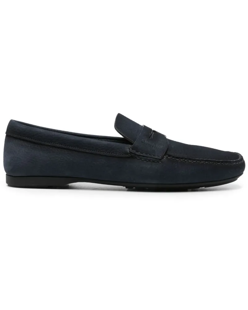 Church's Loafer aus strukturiertem Leder - Blau Blau