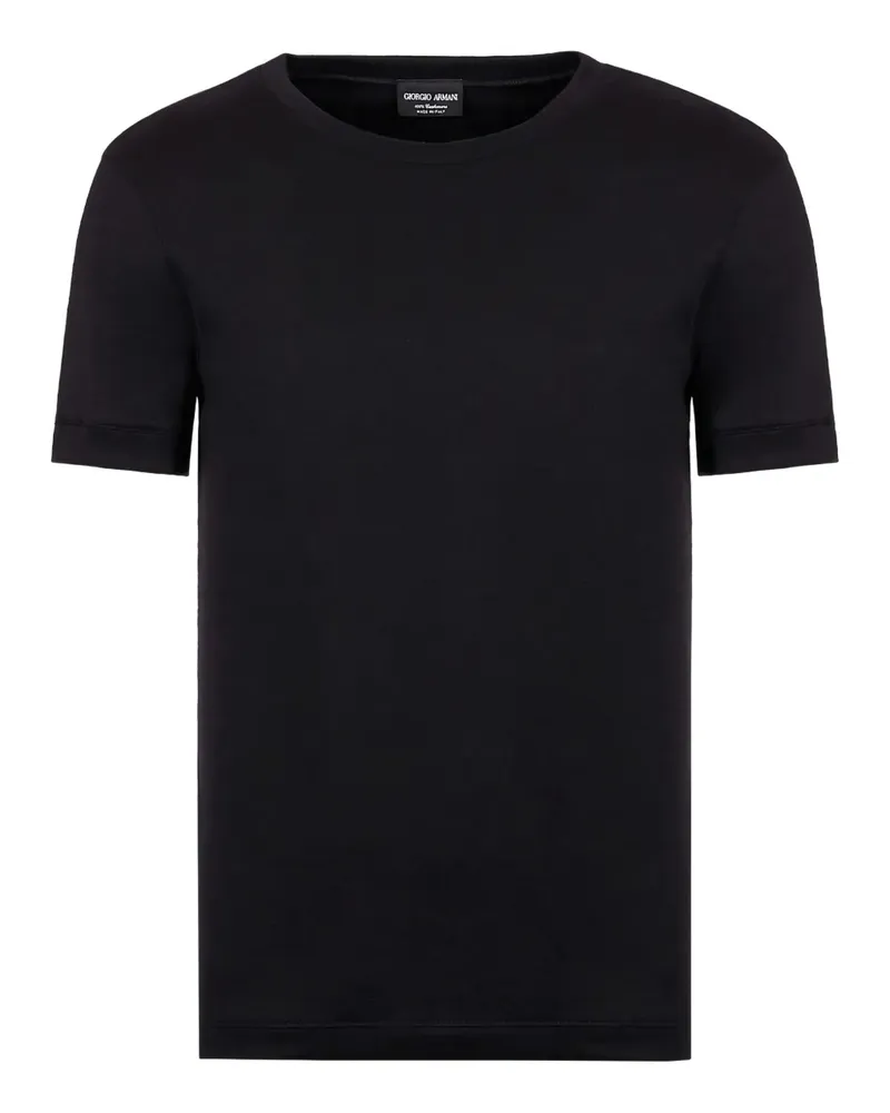 Giorgio Armani crew-neck T-shirt - Schwarz Schwarz