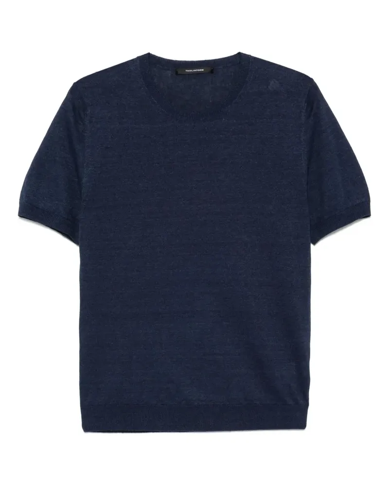 Tagliatore Josh T-Shirt - Blau Blau