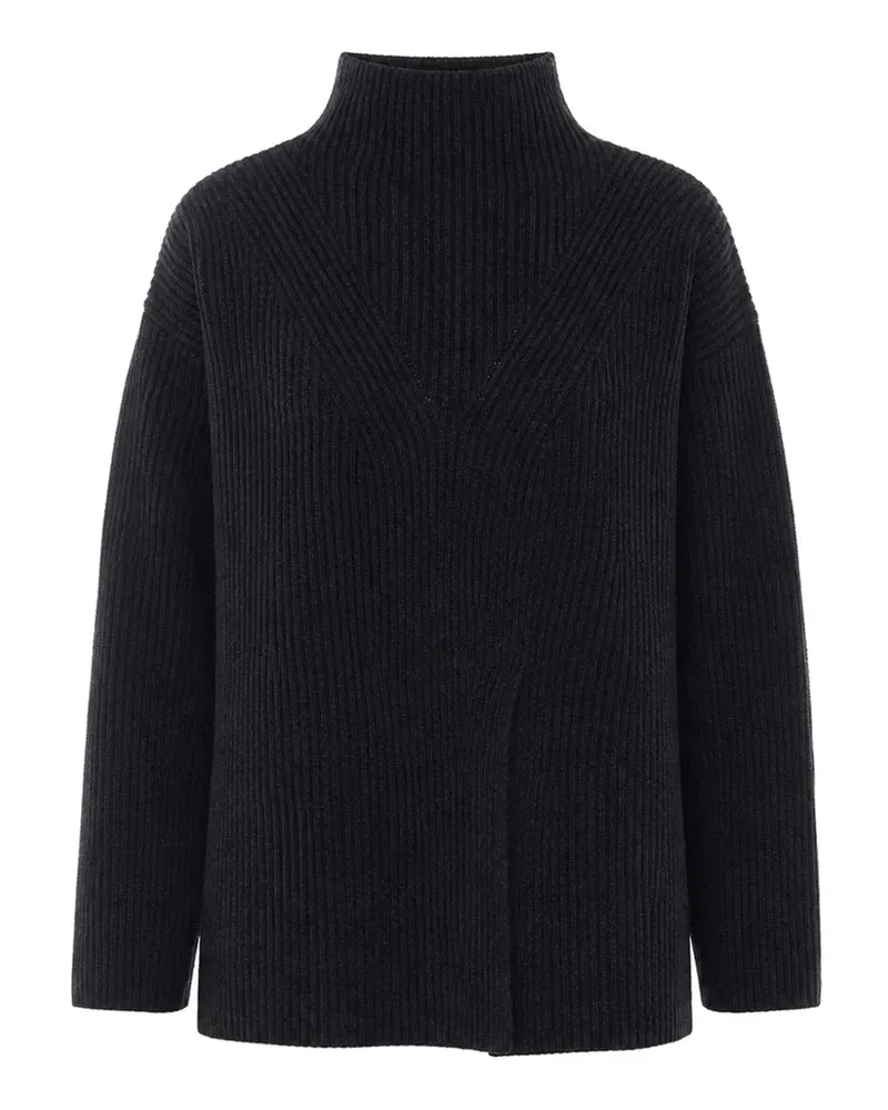 Alpha Studio Asymmetrischer Pullover - Grau Grau