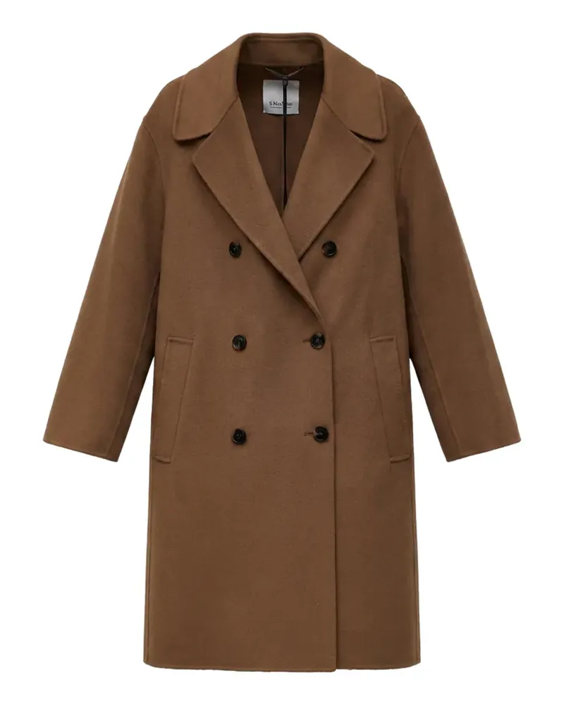 Max Mara Magnolia double-breasted coat - Braun Braun