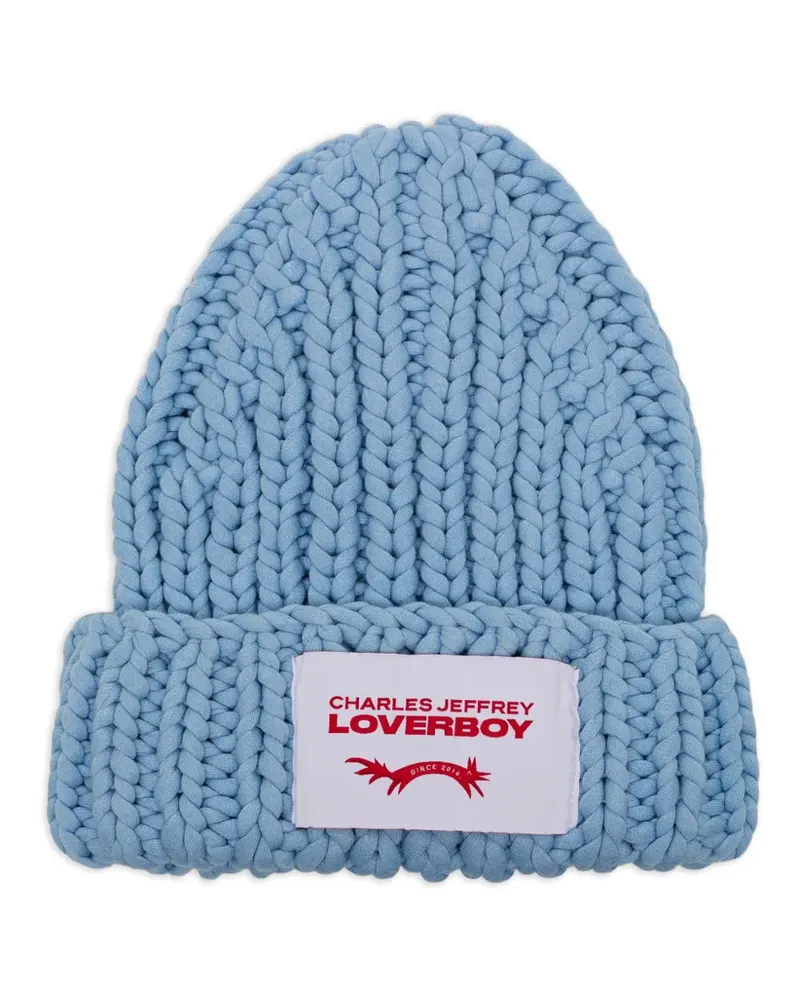 Charles Jeffrey Loverboy Chubby beanie hat - Blau Blau