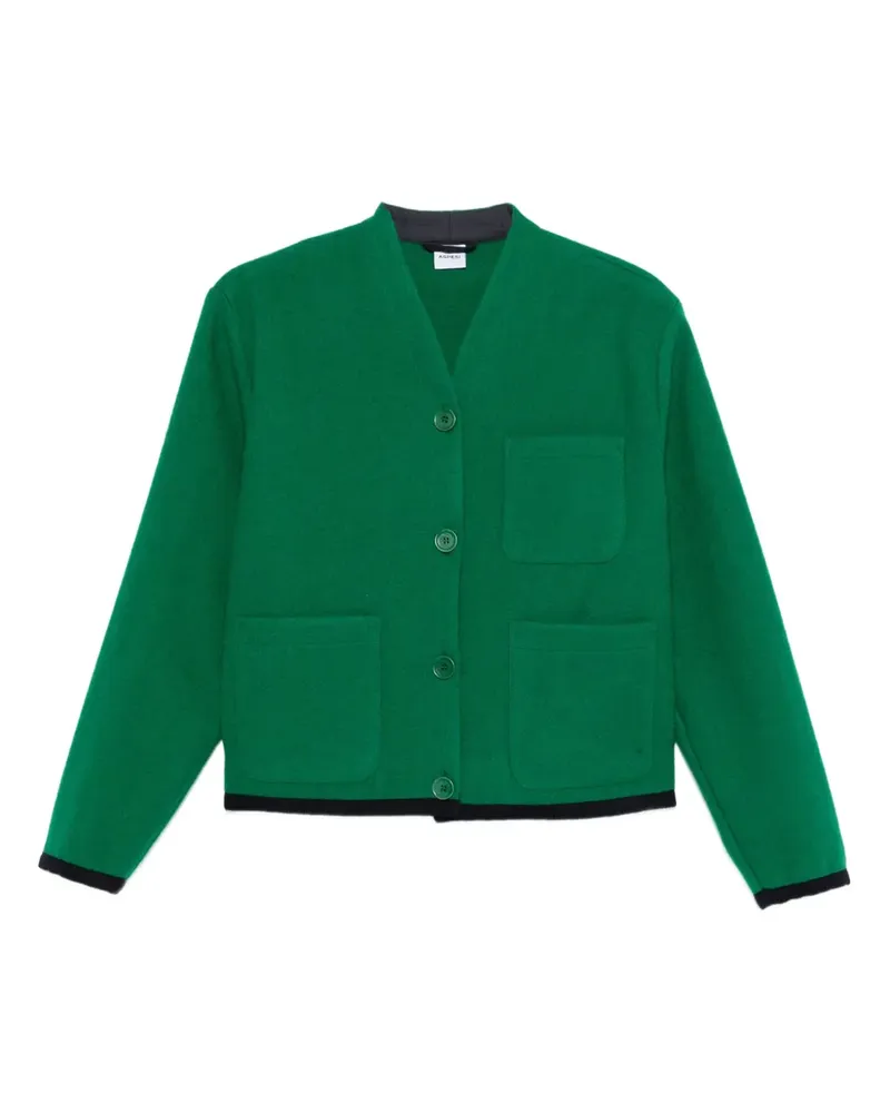 ASPESI Jacke mit aufgesetzten Taschen - Grün Grün