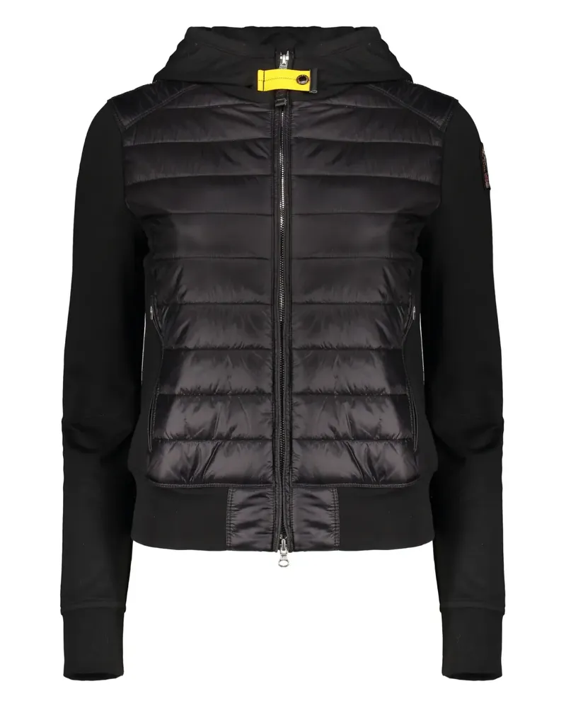 Parajumpers Gesteppte Jacke mit Reißverschluss - Schwarz Schwarz