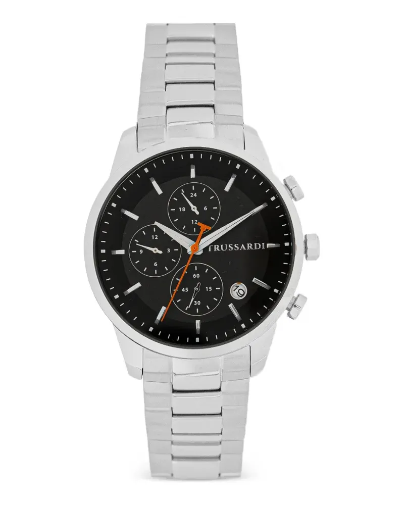 Trussardi Chronograph 45mm - Schwarz Schwarz