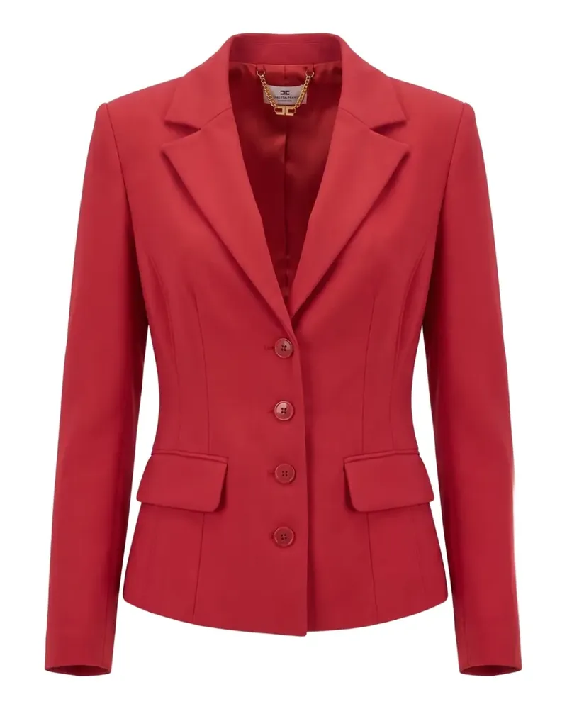 Elisabetta Franchi Technical fabric jacket - Rot Rot