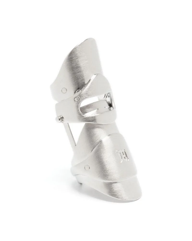 MISBHV Ring mit Logo-Gravur - Silber Silber