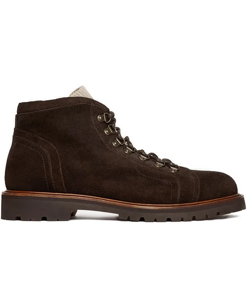 Scarosso Theodore Schnürstiefel - Braun Braun