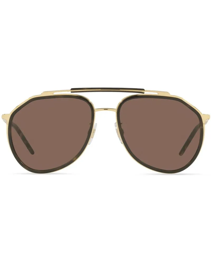 Dolce & Gabbana DG2277 Pilotenbrille - Gold Gold