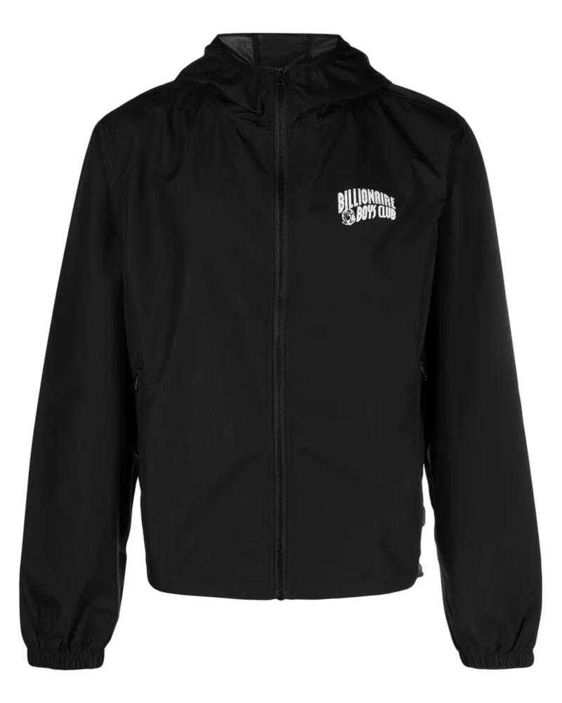Billionaire Boys Club Ripstop-Jacke mit Logo-Print - Schwarz Schwarz