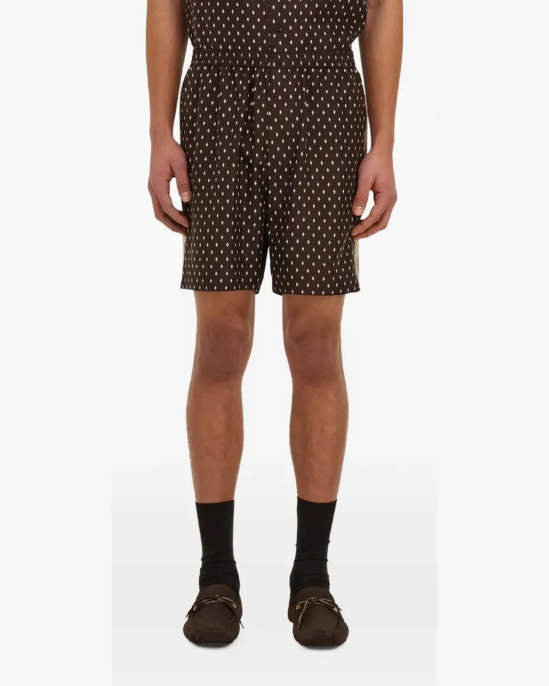 Ferragamo Bermudas aus Seide - Braun Braun