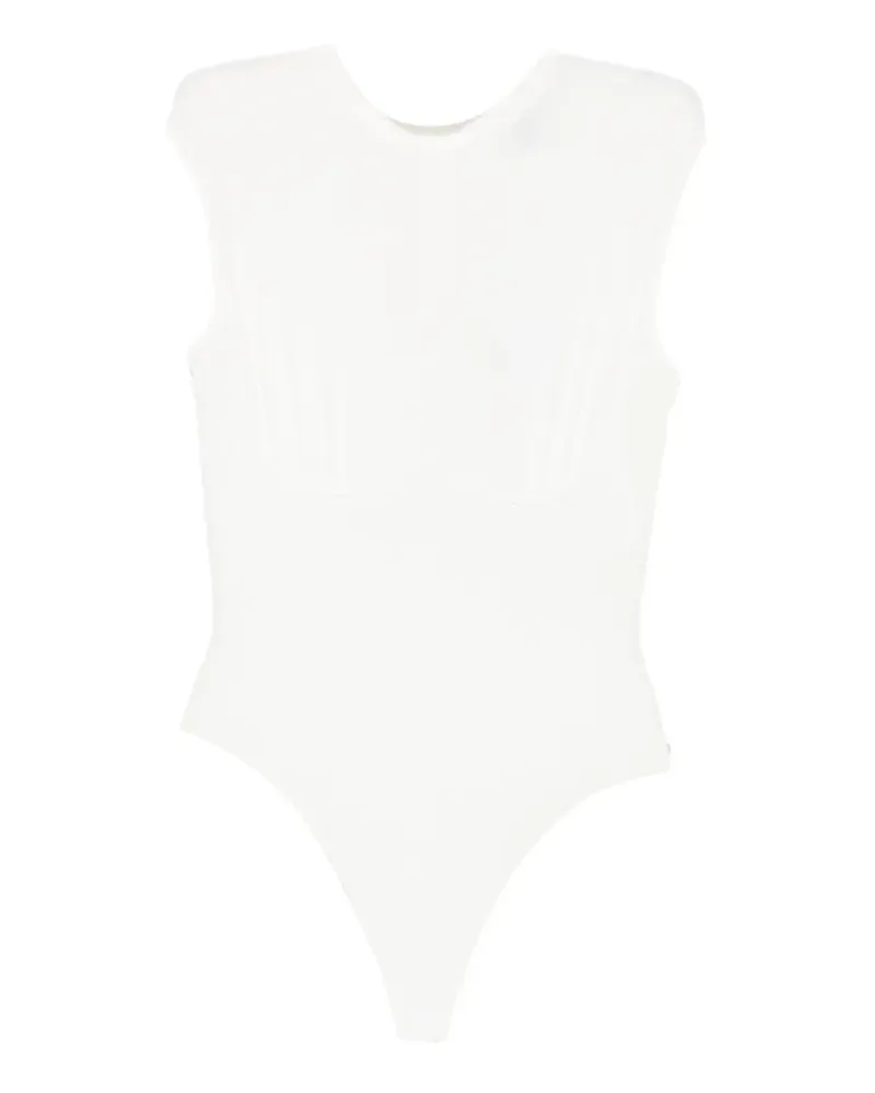 NISSA underwire high-neck body - Weiß Weiß