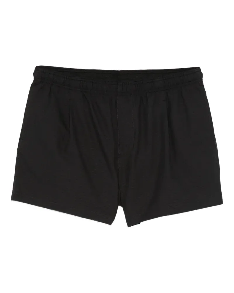 Our Legacy elasticated swim shorts - Schwarz Schwarz