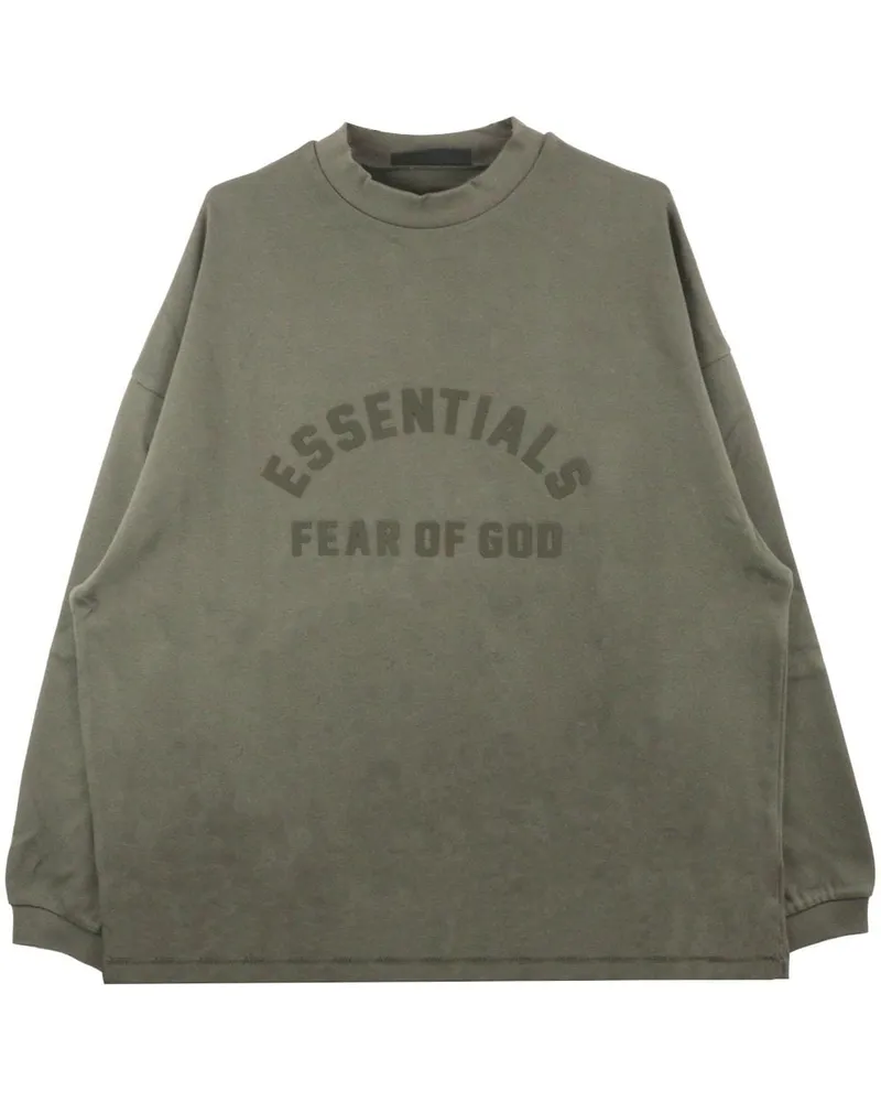 Fear of God Sweatshirt mit Logo-Print - Grün Grün