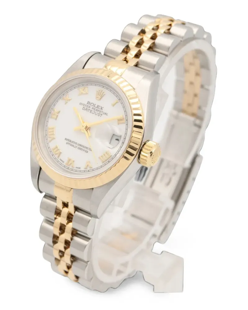 Rolex 2010s Datejust Armbanduhr 36mm - Weiß Weiß