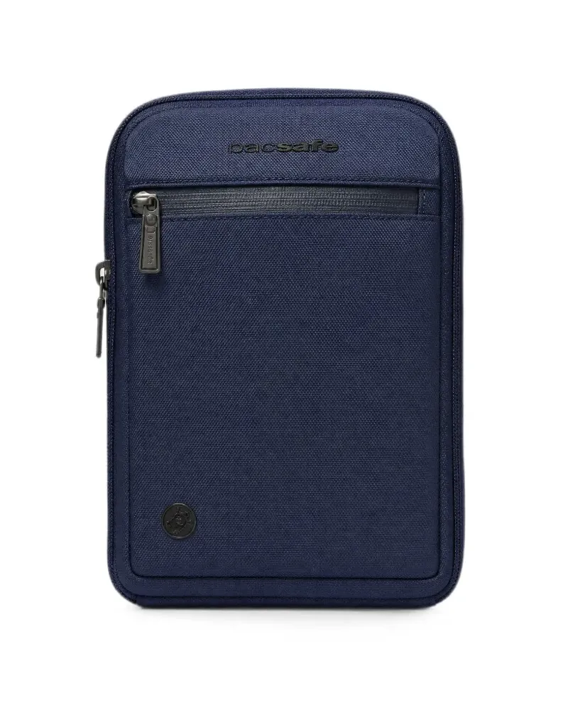 Piquadro Rucksack mit Logo-Schild - Blau Blau
