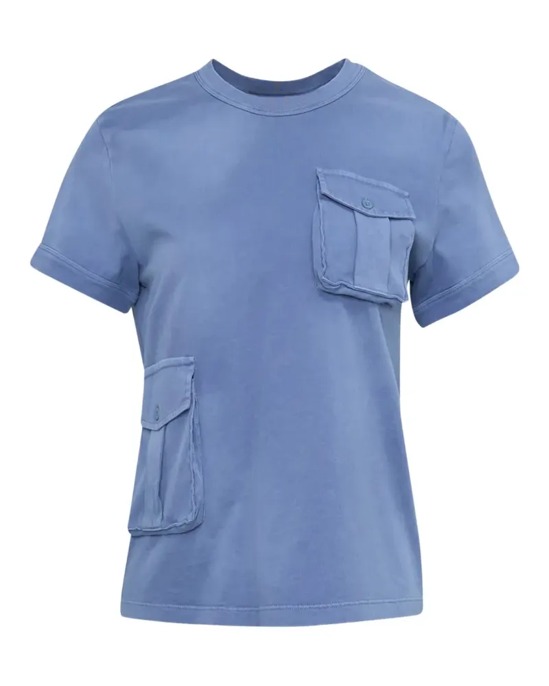 3.1 phillip lim flap-pocket T-shirt - Blau Blau