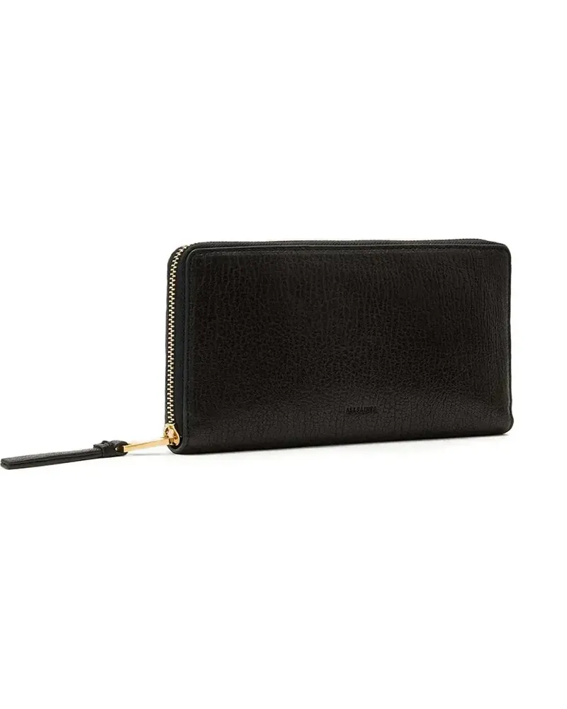 AllSaints Travel zip-fastening wallet - Schwarz Schwarz