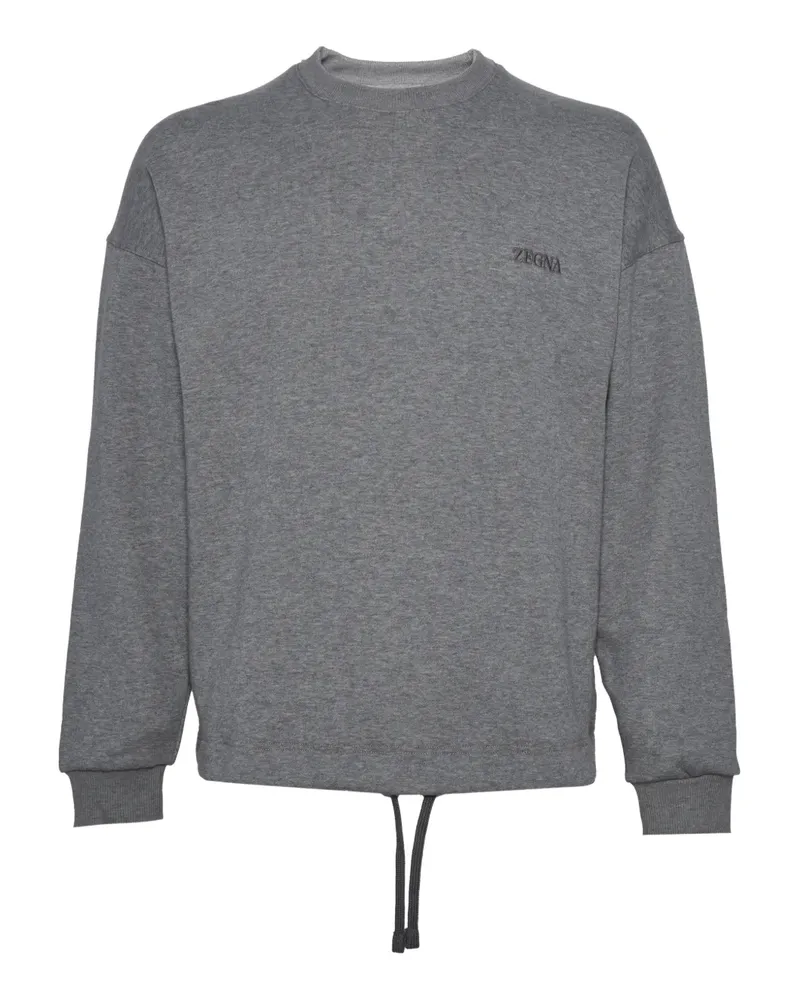 Ermenegildo Zegna logo sweatshirt - Grau Grau