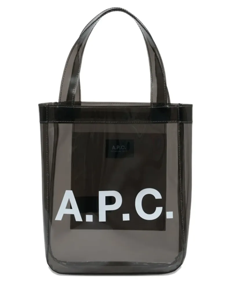 A.P.C. Lou tote bag - Schwarz Schwarz