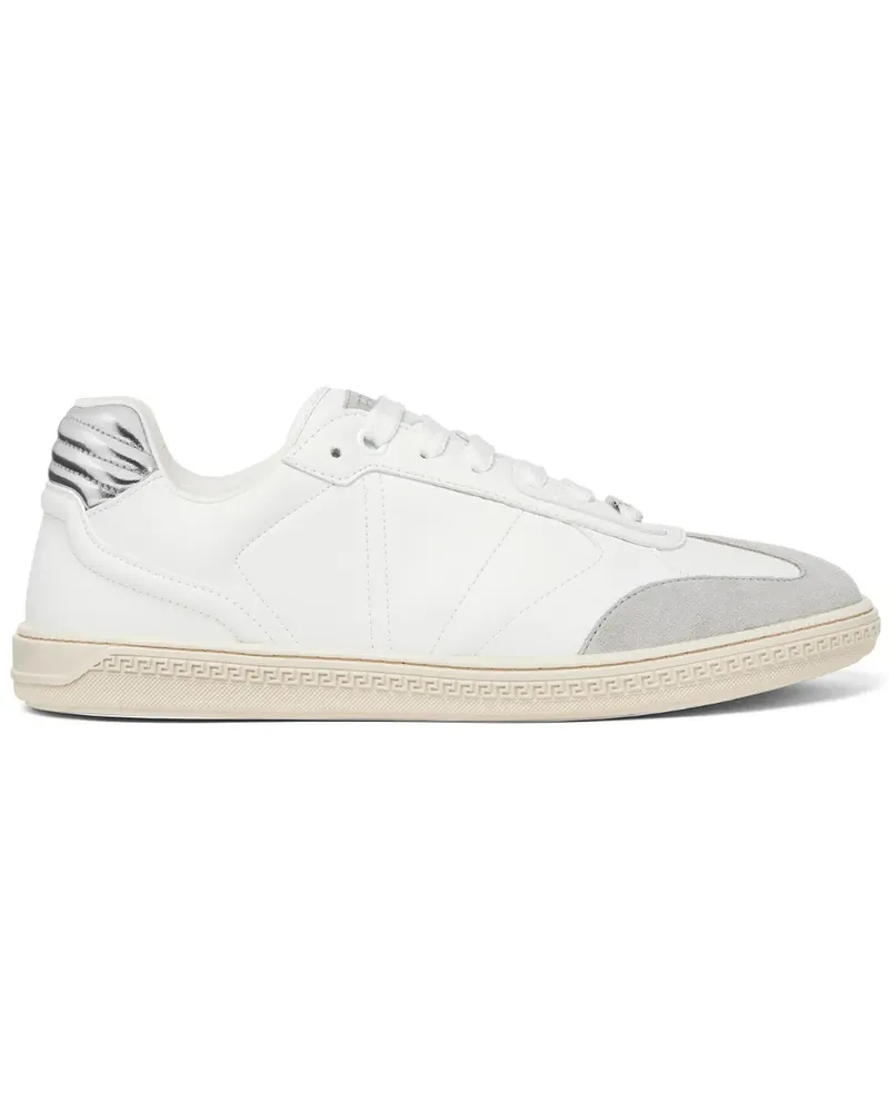 Versace Sneakers mit Greca-Motiv - Weiß Weiß