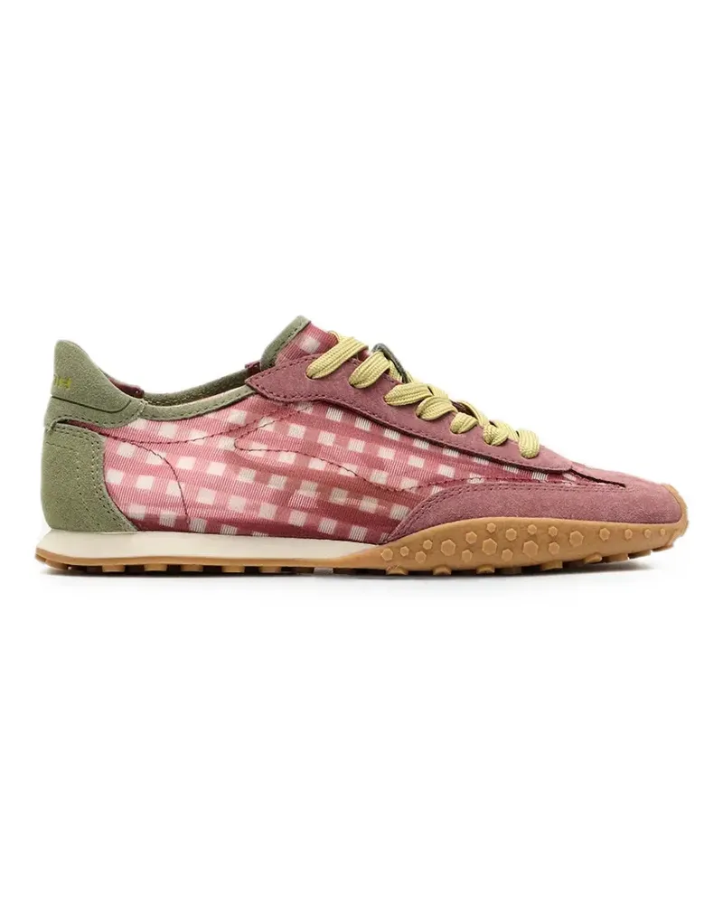 HOFF Bridge gingham-pattern sneakers - Rosa Rosa