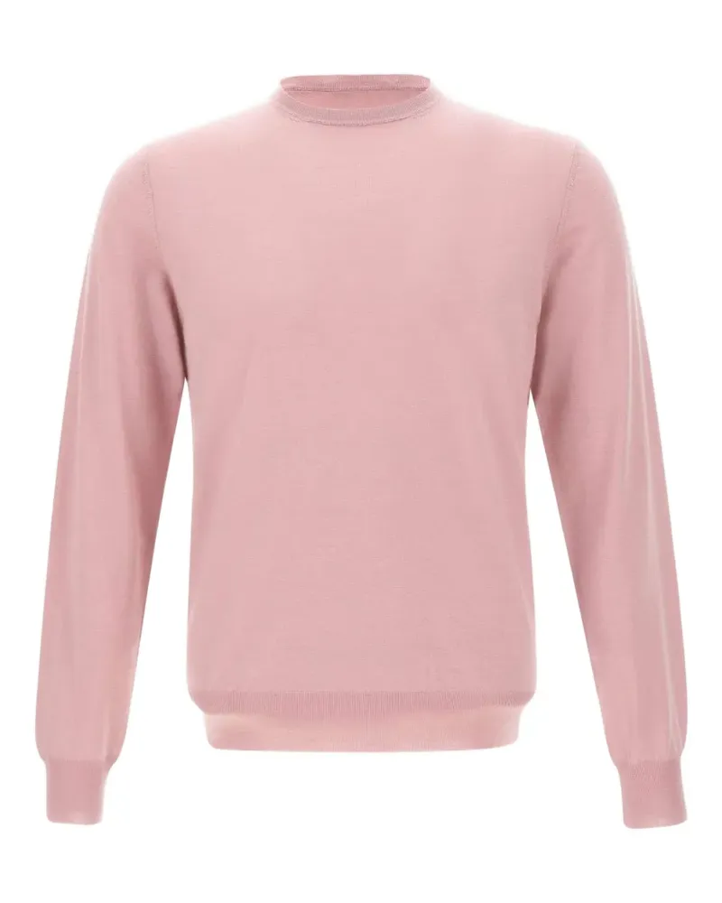 Filippo de Laurentiis Gerippter Pullover - Rosa Rosa