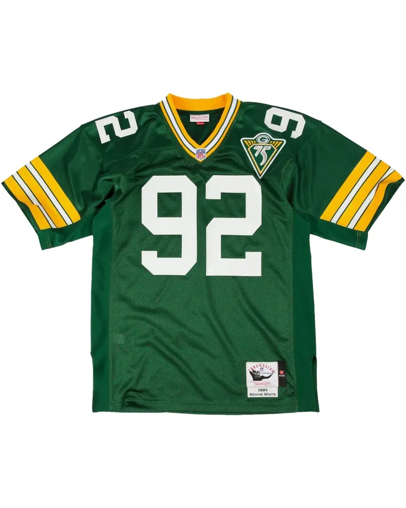 Mitchell & Ness Green Bay Packers 1993 Reggie White Trikot - Grün Grün