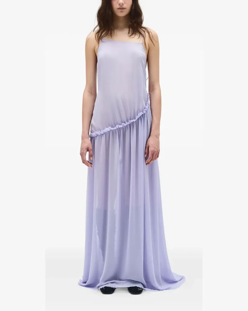 Ann Demeulemeester Neta Maxikleid - Violett Violett